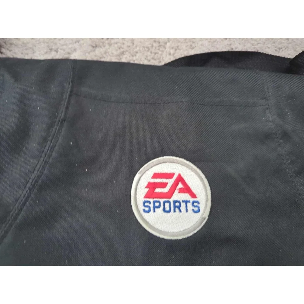 EA Sports Video Game Carrying Travel Case Leed's Black Canvas